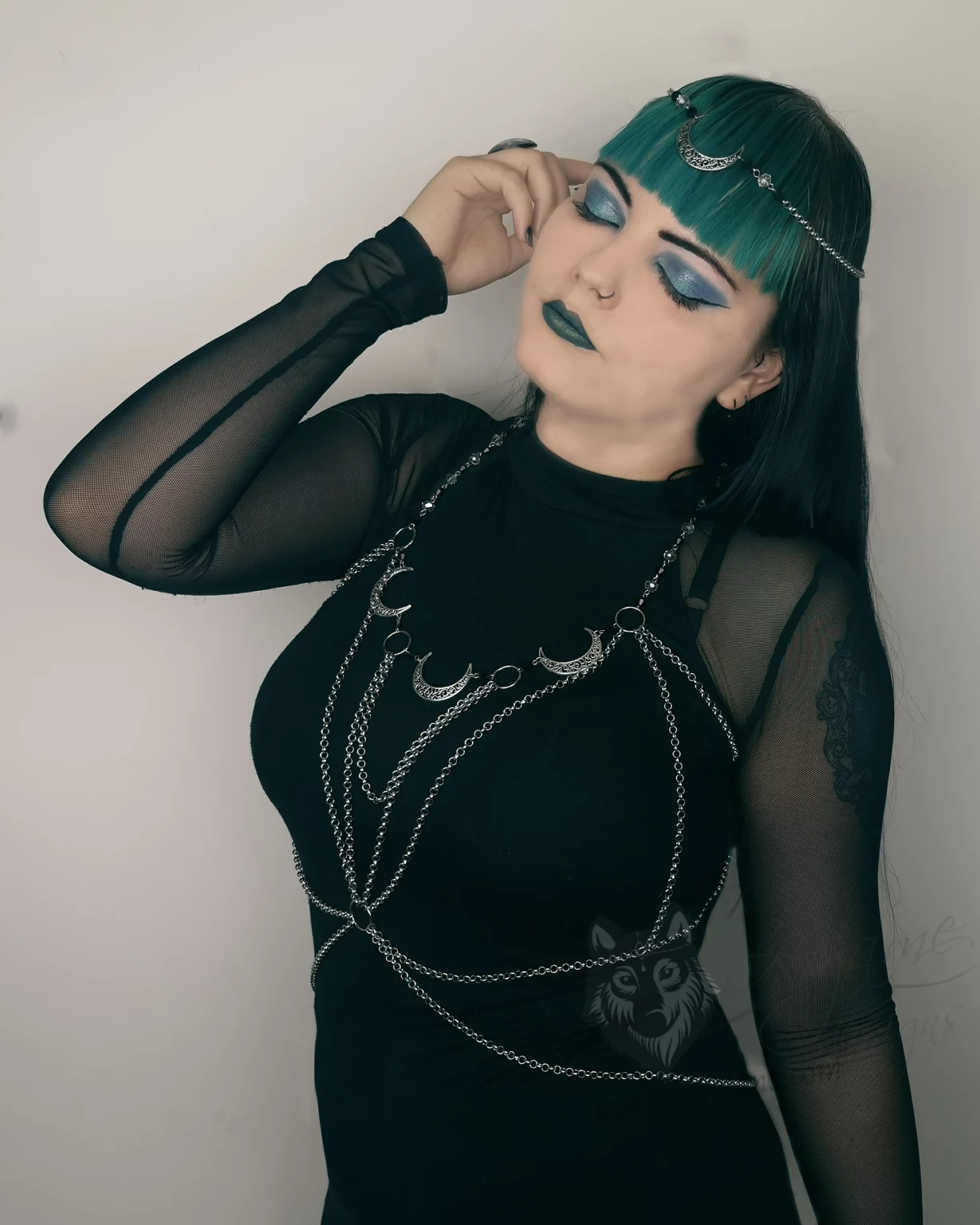Festival body chain discount