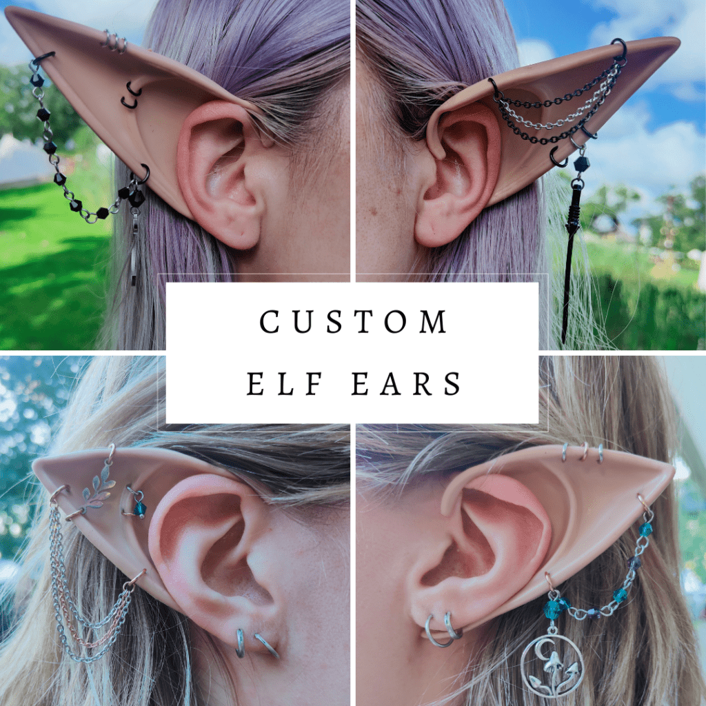 Customised Elf Ears - Ayame Designs