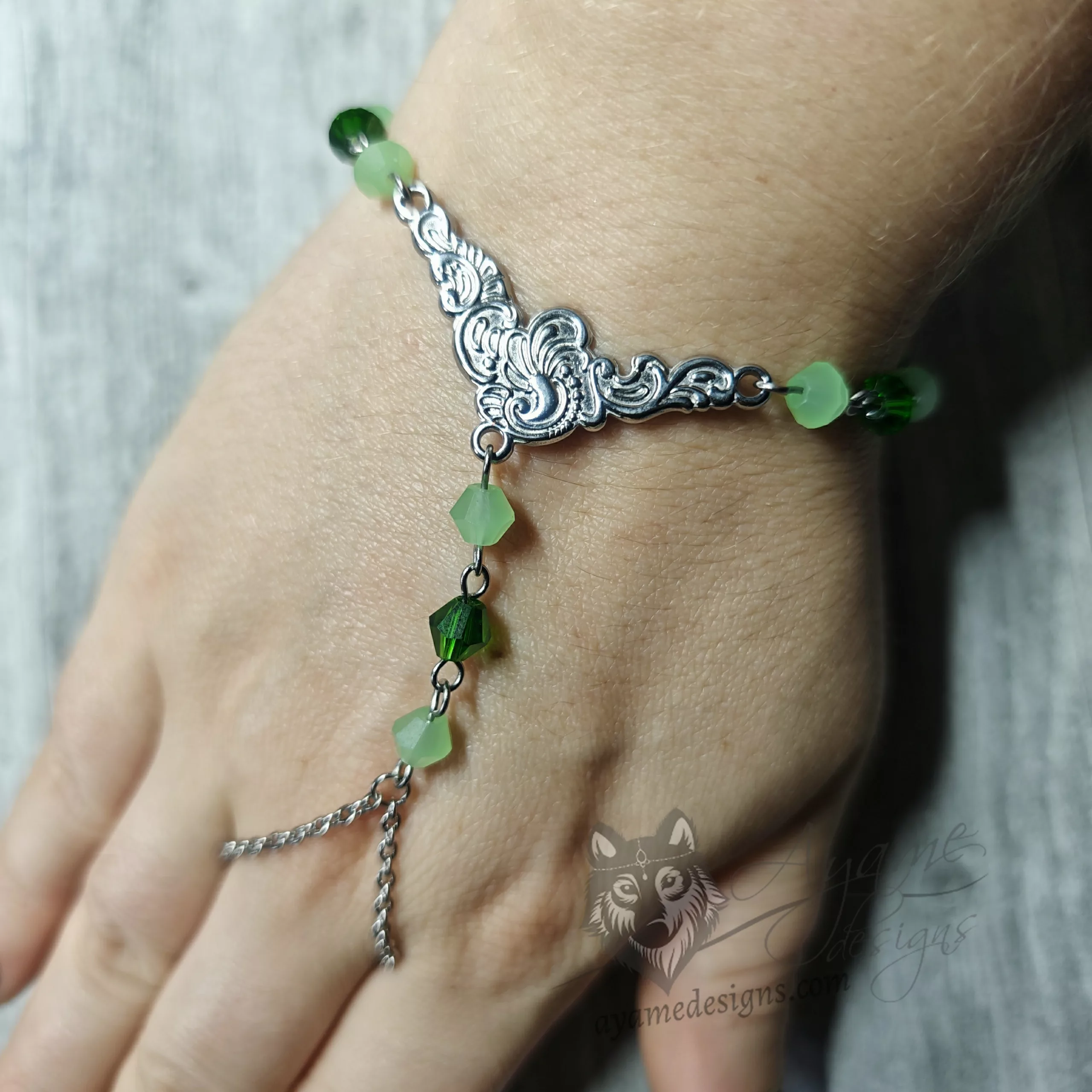 Adelia V2 Hand Bracelet - Image 2